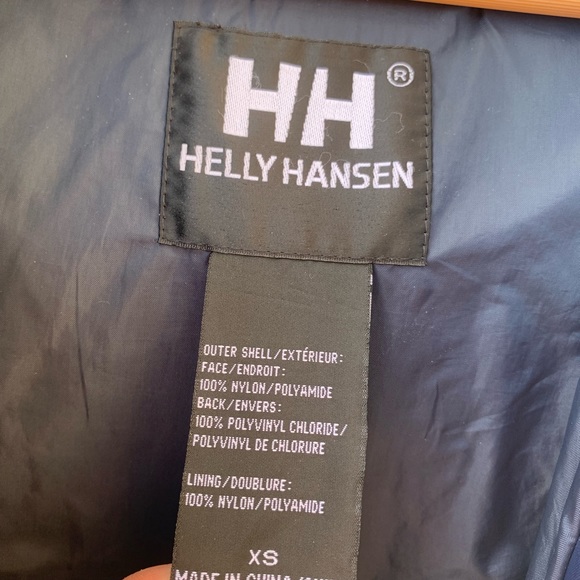 Vintage Helly Hansen nautical jacket navy white yellow size XS - Picture 4 of 16